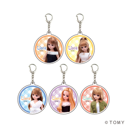 『リカちゃん/#Licca』アクリルキーホルダー 01/リカちゃん (全5種) BOX